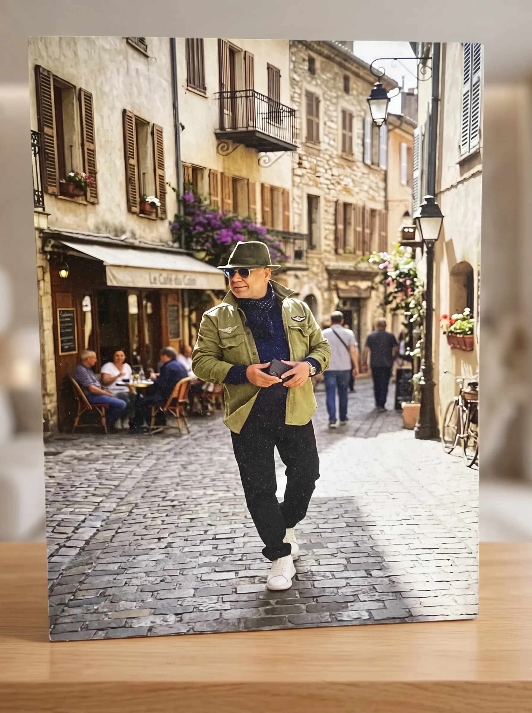 Poster en bois